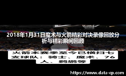 2018年1月31日魔术与火箭精彩对决录像回放分析与精彩瞬间回顾